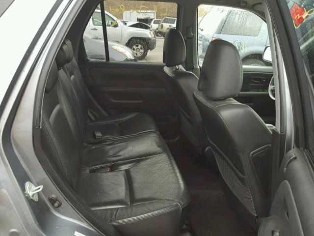 JHLRD78966C049169 - 2006 HONDA CR-V BLUE photo 6