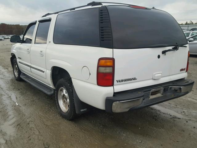 3GKEC16Z43G213899 - 2003 GMC YUKON XL C WHITE photo 3