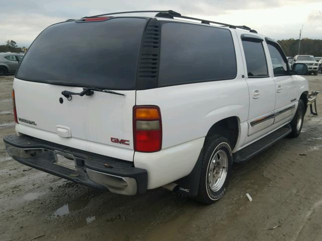 3GKEC16Z43G213899 - 2003 GMC YUKON XL C WHITE photo 4