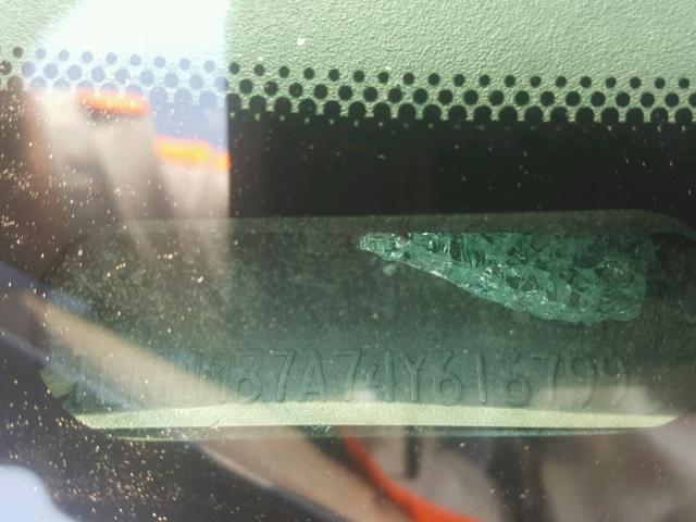 1LNHM87A74Y616799 - 2004 LINCOLN LS CHARCOAL photo 10