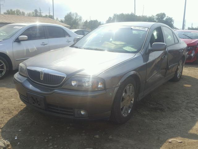 1LNHM87A74Y616799 - 2004 LINCOLN LS CHARCOAL photo 2