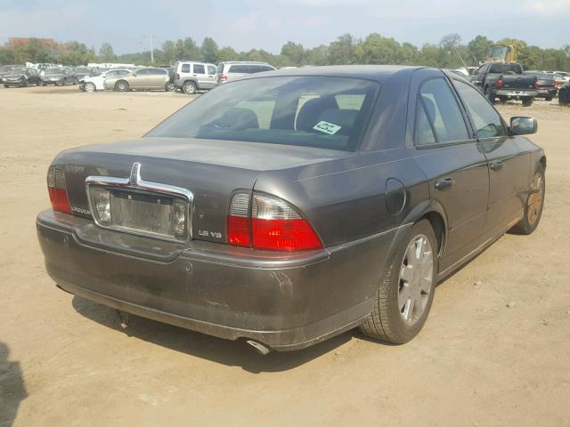 1LNHM87A74Y616799 - 2004 LINCOLN LS CHARCOAL photo 4