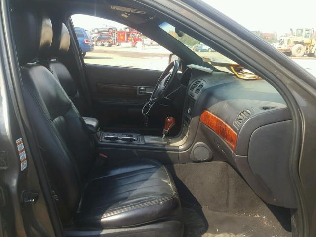 1LNHM87A74Y616799 - 2004 LINCOLN LS CHARCOAL photo 5