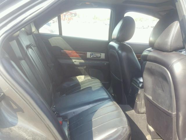 1LNHM87A74Y616799 - 2004 LINCOLN LS CHARCOAL photo 6