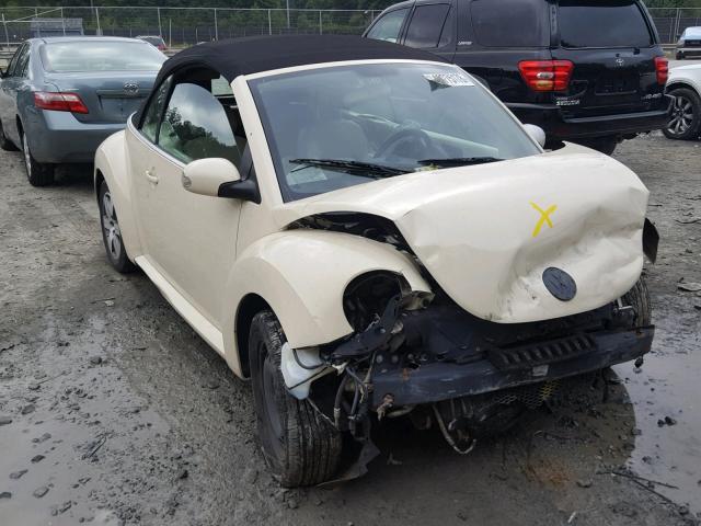 3VWRF31Y66M330577 - 2006 VOLKSWAGEN NEW BEETLE Krem foto 1