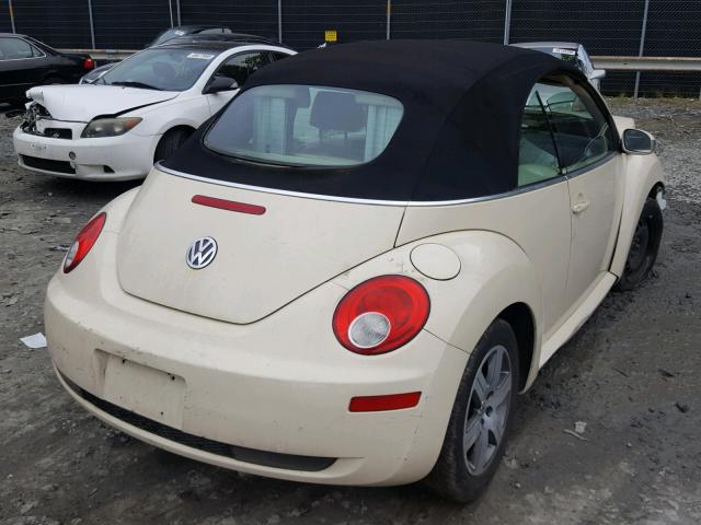 3VWRF31Y66M330577 - 2006 VOLKSWAGEN NEW BEETLE Krem foto 4