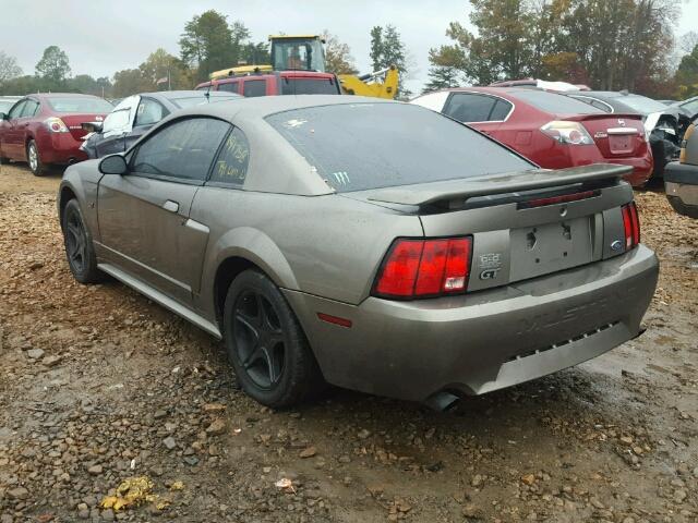 1FAFP42X42F228967 - 2002 FORD MUSTANG GT BROWN photo 3