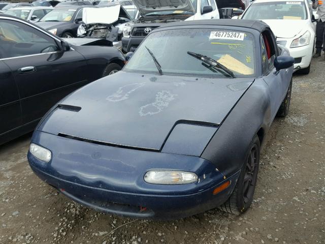 JM1NA3531T0719575 - 1996 MAZDA MX-5 MIATA BLUE photo 2