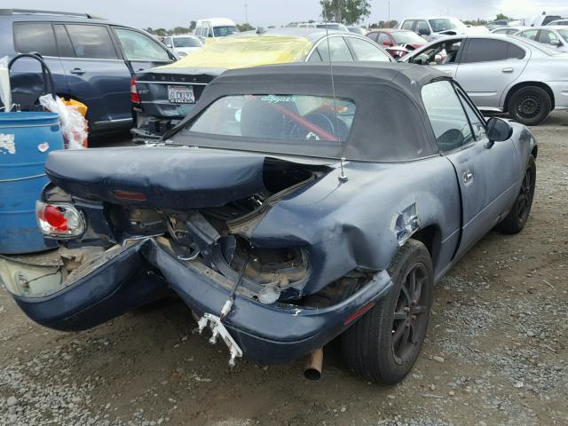 JM1NA3531T0719575 - 1996 MAZDA MX-5 MIATA BLUE photo 4