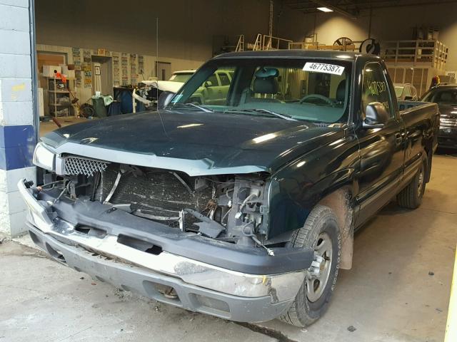 1GCEC14V83E363288 - 2003 CHEVROLET SILVERADO GREEN photo 2