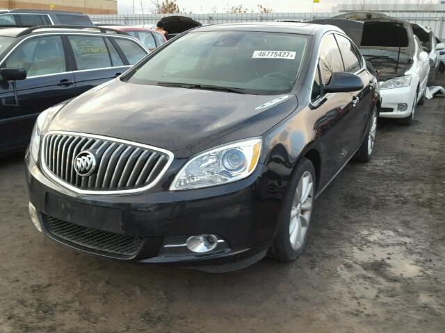 1G4PS5SK5F4161378 - 2015 BUICK VERANO BLACK photo 2