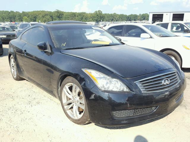 JNKCV64E58M124209 - 2008 INFINITI G37 BASE BLACK photo 1