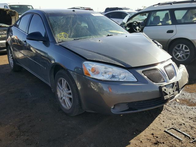 1G2ZG558264103084 - 2006 PONTIAC G6 SE1 CHARCOAL photo 1