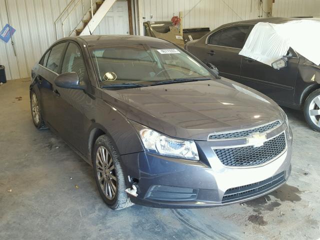 1G1PJ5S96B7212179 - 2011 CHEVROLET CRUZE ECO GRAY photo 1