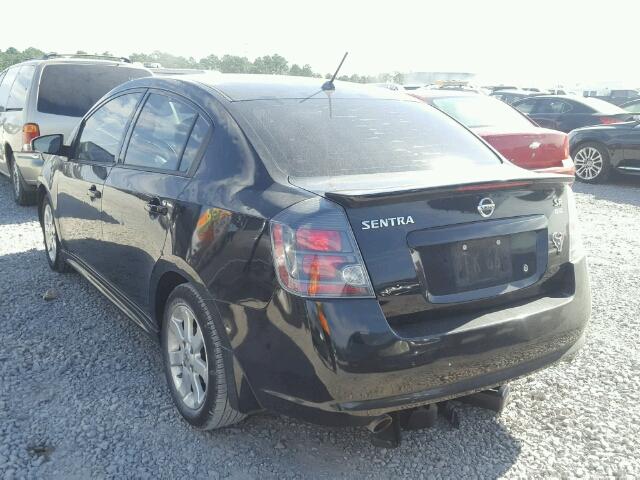 3N1AB61E39L662332 - 2009 NISSAN SENTRA 2.0 BLACK photo 3