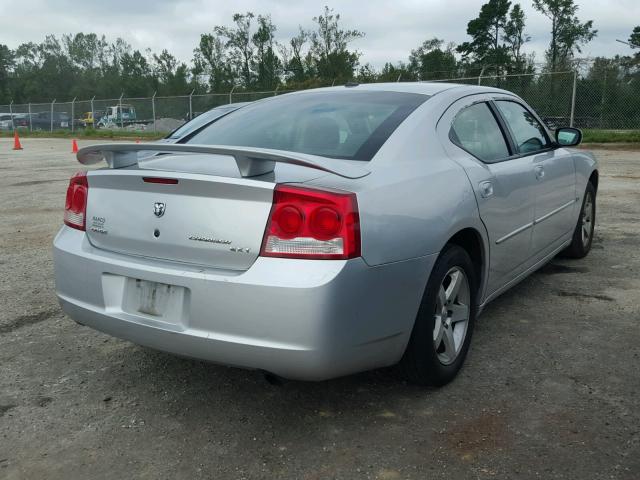 2B3CA3CV6AH127563 - 2010 DODGE CHARGER SX GRAY photo 4