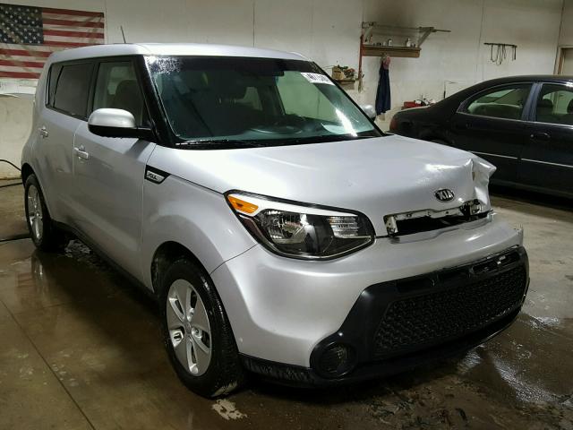 KNDJN2A26G7823423 - 2016 KIA SOUL SILVER photo 1