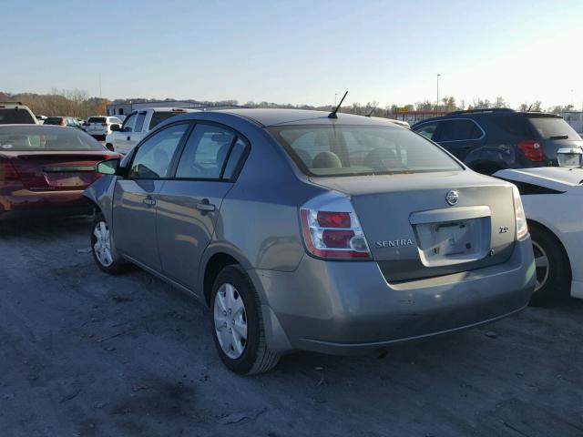 3N1AB61E57L691747 - 2007 NISSAN SENTRA 2.0 GRAY photo 3