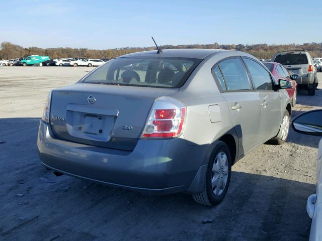 3N1AB61E57L691747 - 2007 NISSAN SENTRA 2.0 GRAY photo 4