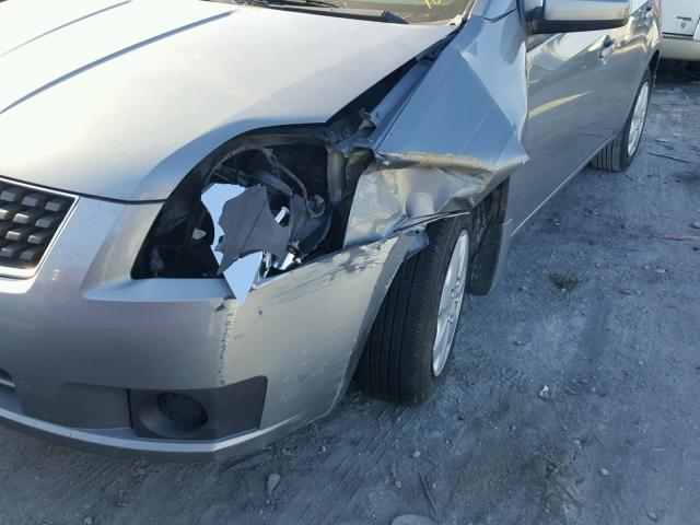 3N1AB61E57L691747 - 2007 NISSAN SENTRA 2.0 GRAY photo 9