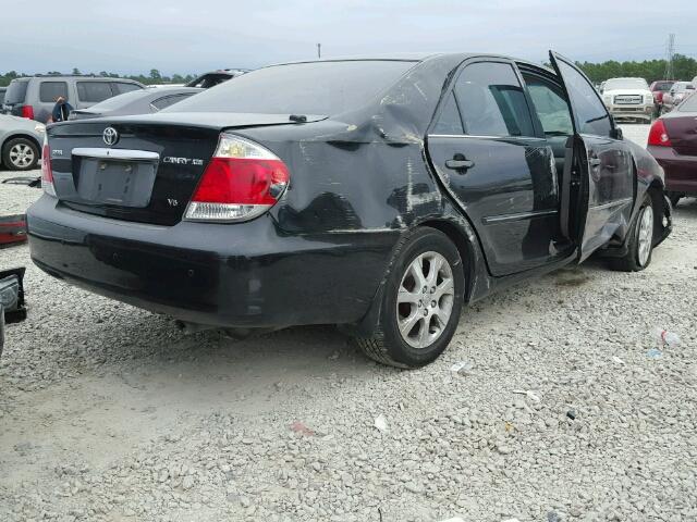 4T1BF32K26U115123 - 2006 TOYOTA CAMRY LE შავი ფოტო 4