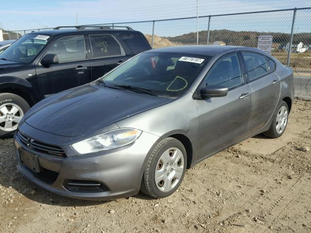 1C3CDFAH0DD231394 - 2013 DODGE DART SE CHARCOAL photo 2