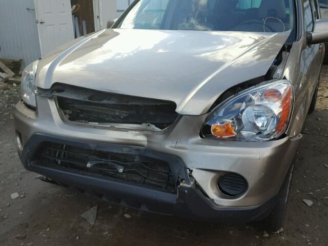 SHSRD78956U439320 - 2006 HONDA CR-V SE GOLD photo 9