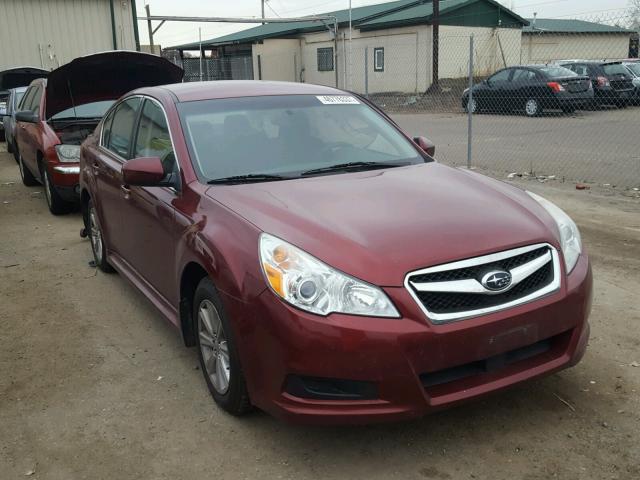 4S3BMCC66C3017189 - 2012 SUBARU LEGACY RED photo 1