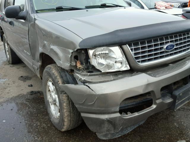 1FMDU73W24ZB21561 - 2004 FORD EXPLORER TAN photo 9