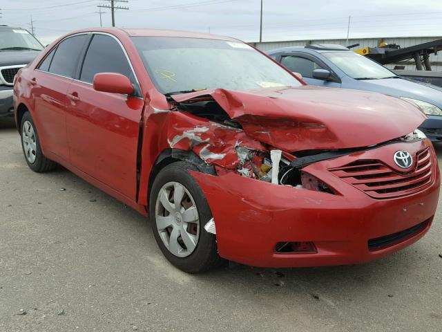 4T1BE46K37U088695 - 2007 TOYOTA CAMRY NEW RED photo 1