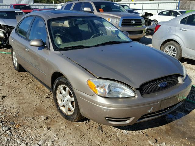 1FAFP56U07A115995 - 2007 FORD TAURUS SEL GOLD photo 1