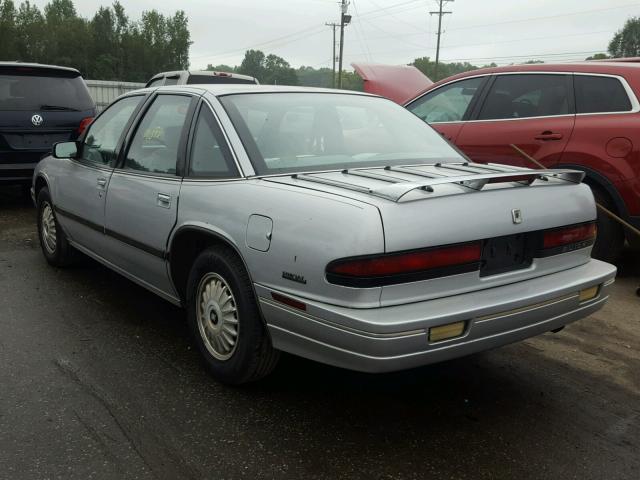 2G4WB54L7M1889553 - 1991 BUICK REGAL CUST GRAY photo 3