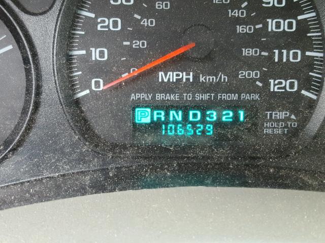 2G1WF52EX59341006 - 2005 CHEVROLET IMPALA BURGUNDY photo 8