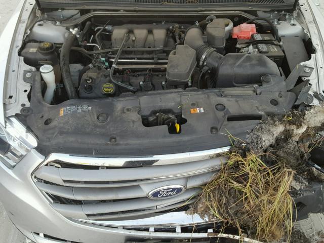 1FAHP2E87FG151562 - 2015 FORD TAURUS SEL SILVER photo 7