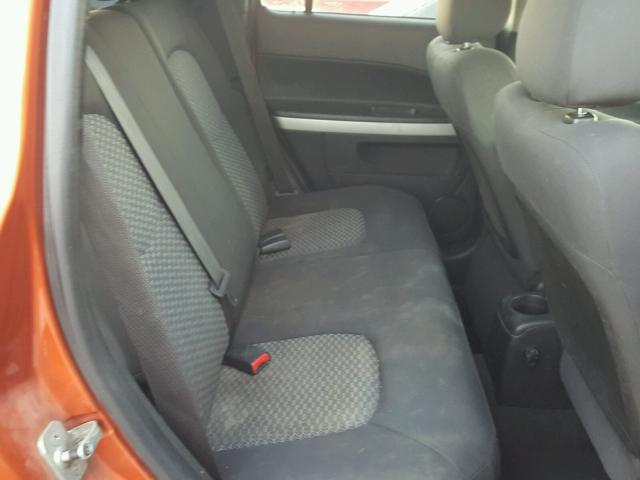 3GNDA13D88S584050 - 2008 CHEVROLET HHR LS ORANGE photo 6