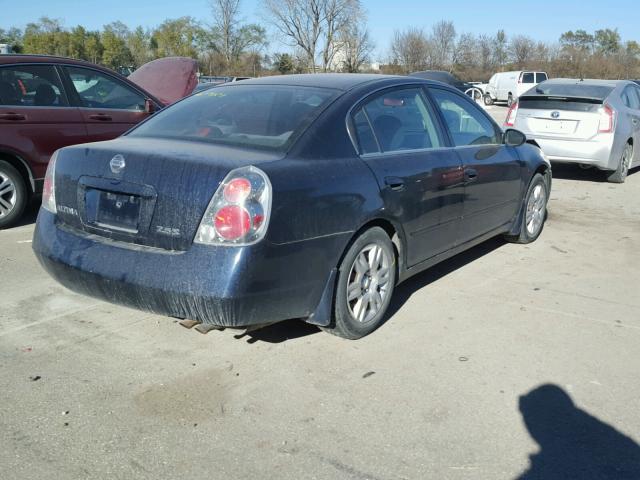 1N4AL11D65N919584 - 2005 NISSAN ALTIMA S BLUE photo 4