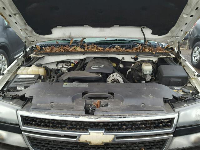 1GCEK19VX7E113049 - 2007 CHEVROLET SILVERADO WHITE photo 7