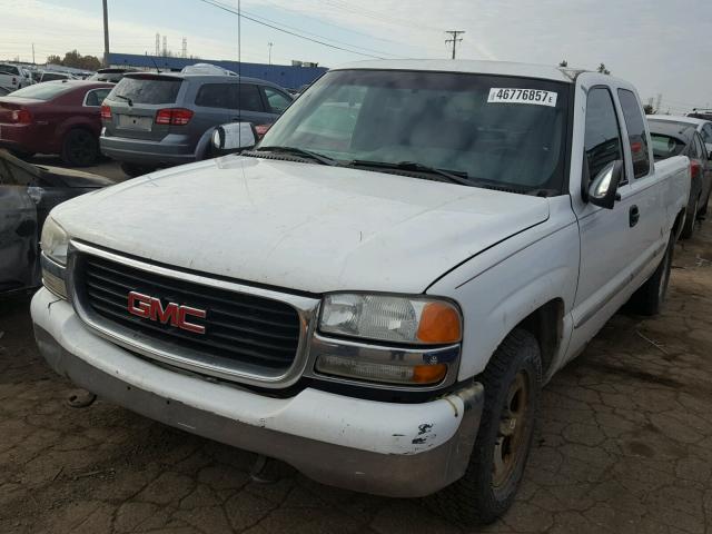 2GTEC19TX11317712 - 2001 GMC NEW SIERRA WHITE photo 2