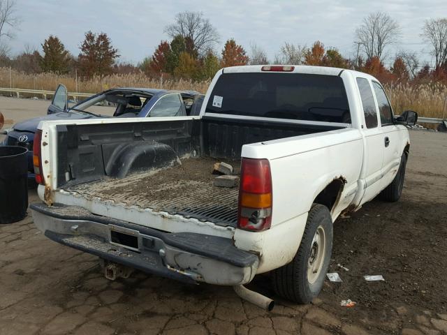 2GTEC19TX11317712 - 2001 GMC NEW SIERRA WHITE photo 4