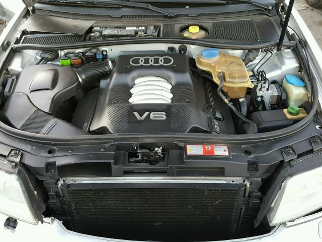 WAUAA24B8XN134967 - 1999 AUDI A6 SILVER photo 7