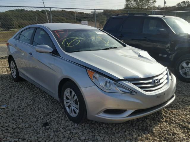 5NPEB4AC8CH309268 - 2012 HYUNDAI SONATA GLS SILVER photo 1