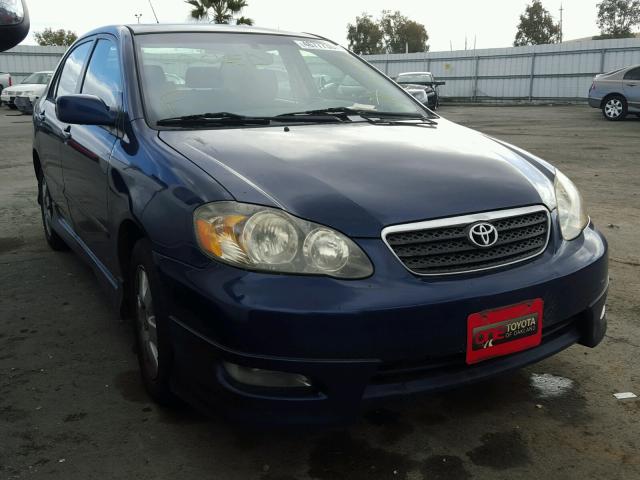 1NXBR32E76Z758651 - 2006 TOYOTA COROLLA CE BLUE photo 1