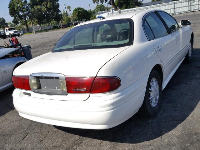 1G4HP54K04U100164 - 2004 BUICK LESABRE CU WHITE photo 4