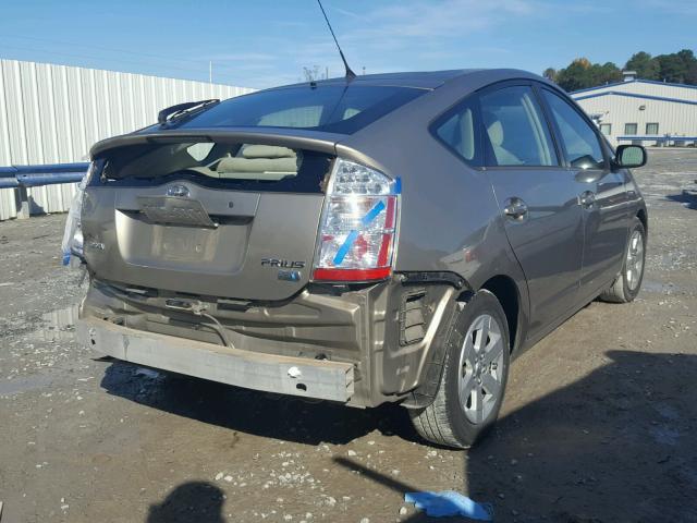 JTDKB20U077569501 - 2007 TOYOTA PRIUS GOLD photo 4