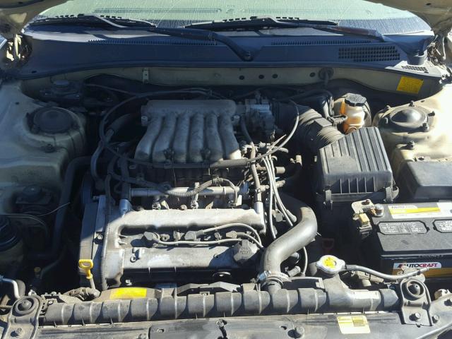 KMHWF35H02A505845 - 2002 HYUNDAI SONATA GLS GOLD photo 7