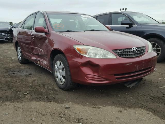 4T1BE32K02U113352 - 2002 TOYOTA CAMRY LE RED photo 1
