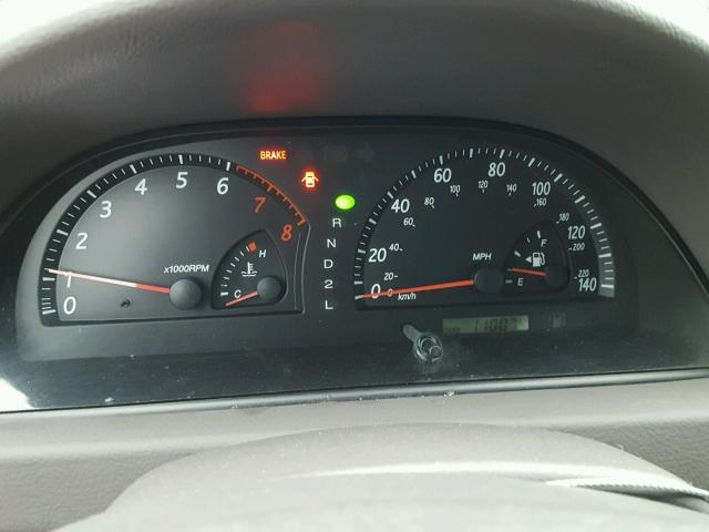 4T1BE32K02U113352 - 2002 TOYOTA CAMRY LE 红色 照片 8