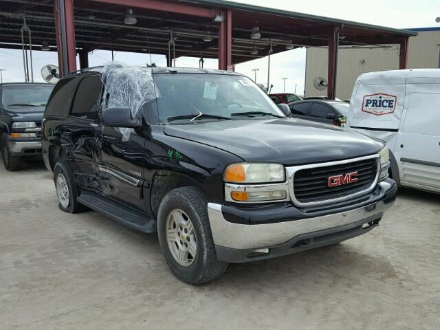 1GKEK13Z54J143952 - 2004 GMC YUKON BLACK photo 1