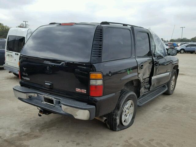 1GKEK13Z54J143952 - 2004 GMC YUKON BLACK photo 4