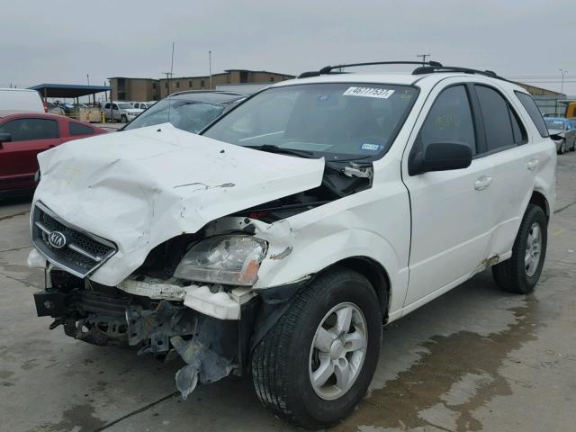 KNDJD733665630558 - 2006 KIA SORENTO EX WHITE photo 2